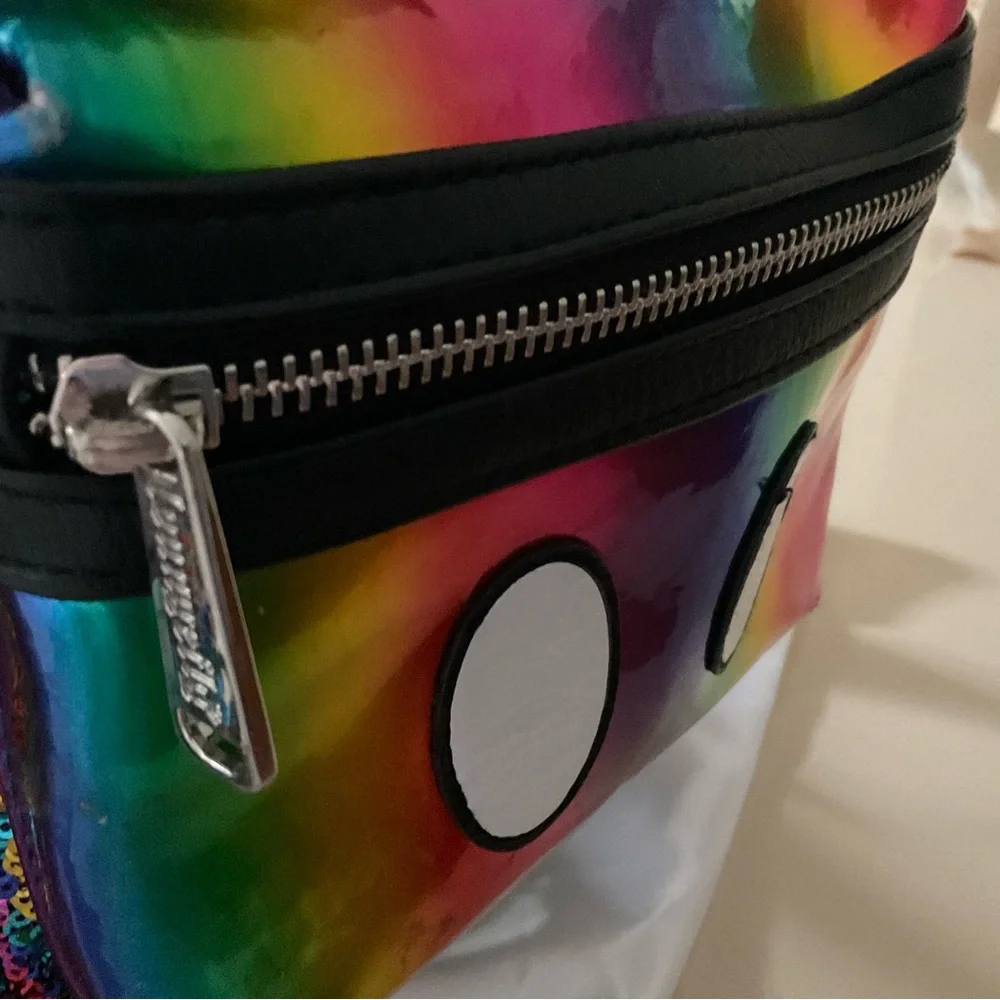 Rare Limited Edition Exclusive Sequin Backpack from Disney Parks. EUC